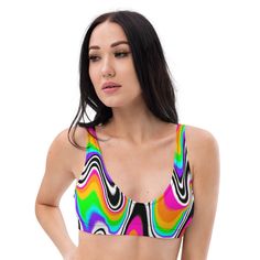 Unleash your vibrant spirit with our Trippy Rave Top! Perfect for women who love to stand out, this top features a mesmerizing, psychedelic design that adds a burst of color and energy to any rave or festival outfit. The eye-catching patterns are sure to turn heads and make you the center of attention. Crafted from high-quality, stretchy materials, this rave top provides a comfortable and flattering fit for all body types, including plus-size rave outfits. The breathable fabric ensures you stay Rave Outfit Women, Festival Clothing Women, Rave Outfits Women, Plus Size Rave, Outfit Rave, Rave Tops, Festival Outfits Women, Rave Clothing, Rave Outfit