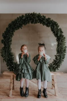 "Ruffled green dress for toddler and older girls. Toddler birthday or other special occasion dress. It will look beautiful as Christmas and Holiday dress. Other dress on photos You can order here: https://www.etsy.com/listing/1021283367/ruffle-dress-toddler-birthday-dress-4?ref=shop_home_active_4&frs=1 SIZE CHART AGE 2-3 years HEIGHT 98 cm/39\", CHEST 54,25 cm/21,35\", WAIST 52 cm/20,5\" AGE 3-4 years HEIGHT 104 cm/41\", CHEST 55 cm/21,5\", WAIST 52 cm/20,5\" AGE 4-5 years HEIGHT 110 cm/43\" Thanksgiving Dresses, Christmas Dress Outfit, Bohemian Flower Girl Dress, 1st Birthday Outfit Girl, Toddler Birthday Dress, Cake Smash Outfit Girl, Girl Green Dress, Xmas Dress