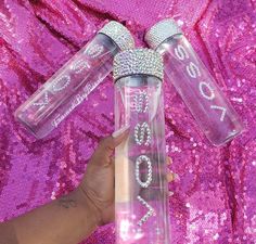 Bling Voss Water Bottle Voss Water Bottle, Voss Water, Decorated Liquor Bottles, Bling Bottles, Glitter Bottle