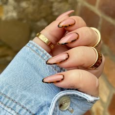 Cheetah Print Nails, March Nails, Smink Inspiration, Nail Trend, Almond Nails Designs, Thanksgiving Nails