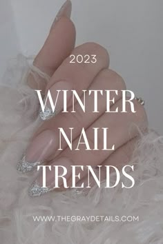 Winter Nail Color Trends, Winter Nail Color Trends, Winter Nail Color Trends, Winter Nail Color Trends, Winter Nail Color Trends, Winter Nail Color Trends 2023, Winter Nail Color Trends 2023 Winter Toenails, Winter Nail Trends, White Chrome Nails, Winter Nail Polish, Popular Nail Colors, Chrome Nail Polish, New Nail Trends, Grey Nail Designs, 2023 Nail