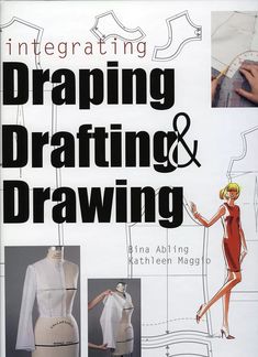 an instruction book on drafting and drawing for women's clothing with instructions to make them