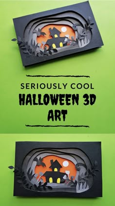 this is an image of halloween 3d art