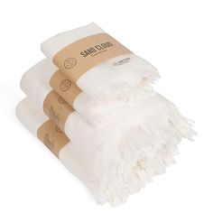 PRICES MAY VARY. Lightweight Organic Cotton Bath Bundle: Elevate your bathroom with the Sand Cloud Terra XL Bath Bundle. Includes 2 hand towels (18”x30”) & 2 bath towels (36” x 67”). These towels are single-ply and piece-dyed. Ivory color. Double-Sided Texture: Our hand & bath towels have a double-sided texture (half looped Terry and half flat woven), keeping them absorbent while reducing drying time. Fast-Drying: Our soft, lightweight towels dry quickly — meaning no musty smell after your showe Sand Cloud Beach Towels, Sand Cloud, Turkish Bath Towels, Organic Cotton Yarn, Turkish Cotton Towels, Turkish Bath, Cotton Bath Towels, Tie Dye Patterns, Ivory Color