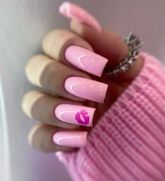 February Nail Designs, Fashion Outfits Dresses, Multicolored Nails, Cow Nails, Acrylic Toe Nails, Wow Nails, Punk Nails, February Nails, Gel Nails Diy