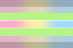 a blurry image of different colored lines