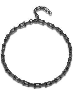 PRICES MAY VARY. U Shaped Chain Necklaces, this unique chain is bang on trend! Prefect to wear it alone or layer it with other chains necklace. Chunky chokers are a minimalistic piece that can finish any outfit with an edgy elegant look. 👍 Premium Black Chain, Made of sturdy 316L stainless steel with 5 layers highly polished black plated mirror finish, last for long time. Hypoallergenic, Allergen-Free, Nickel-Free, Cadmium-Free, Lead-Free. Women's Choker Necklace, Chain length : 16 inches(40cm) Black Chain Link Necklace With Silver Chain, Metal Paperclip Chain Choker Necklace, Black Link Necklace With Adjustable Chain, Black Curb Chain Link Necklace, Affordable Black Choker With Adjustable Chain, Paper Clip Necklace, Black Chain Necklace, Women Choker Necklace, Chunky Choker