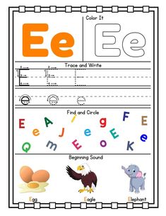 Free Alphabet Worksheets For Preschool