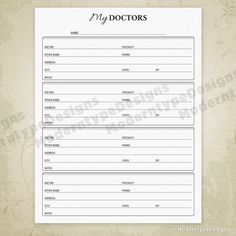 a printable medical procedure form with the words my surges / procedure on it