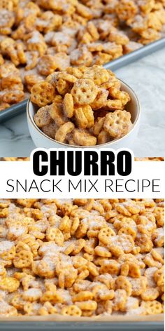 This easy churro snack mix is a delicious sweet treat. Made with Honeycombs cereal, this churro snack mix is fast and easy to make. Great for all occasions or even to give as a gift. Churro Snacks Honeycomb, Honeycomb Cereal Treats, Sweet Snack Mix Recipes, Sweet Snack Mix, Honeycomb Cereal, Sweet Chex Mix, Sweet Chex, Winter Dessert Recipes, Cereal Treats