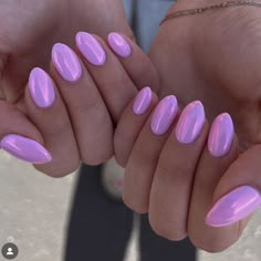 Cute Simple Nail Ideas, Honey Nails, Pink Chrome Nail, Europe Nails, Nails 2023 Fall, B Day Nails, Nail Inspo Spring, Pink Nails Ideas Long, Nail Makeover