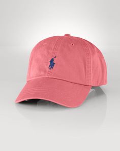 Cotton Chino Baseball Cap - Polo Ralph Lauren Hats - RalphLauren.com Cute Baseball Hats, Polo Cap, Ralph Lauren Hats, Dope Hats, Polo Hat, Cap Outfit, Hat Ideas, Cotton Chinos, Outfits With Hats