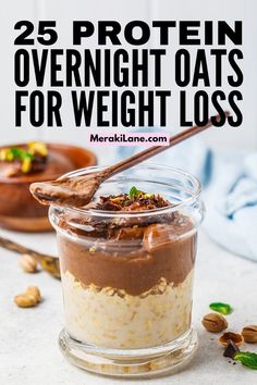 Smoothies Vegan, Protein Overnight Oats, Overnight Oatmeal Recipes, Postre Keto, Baking Soda Beauty Uses