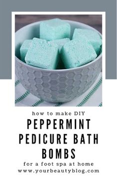 Pedicure Soak Recipe, Foot Bath Recipes, Diy Foot Scrub Recipes, Bath Bomb Recipe, Peppermint Eucalyptus