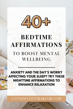 Thoughts Before Bed, Nighttime Affirmations, Affirmations For Abundance, Before I Go To Sleep, Spiritual Reading, My Mental Health, Bedtime Reading