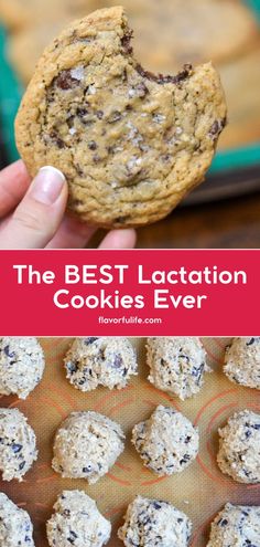 Try these delicious lactation cookies with this recipe. They are easy to make and healthy, perfect for nursing moms. These oatmeal lactation cookies are chewy and satisfying. Enjoy the perfect blend of oats and chocolate chips in these oatmeal chocolate chip lactation cookies. The best breastfeeding cookies around! Chocolate Chip Lactation Cookies, Milk Supply Foods, Cowgirl Cookies