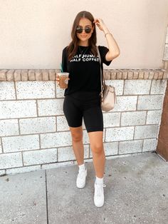 Casual Sporty Outfits, Casual Day Outfits, Pinterest Fashion, Summer Fashion Outfits, Basic Outfits