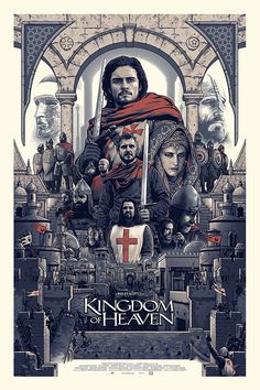 Salahuddin Ayyubi, Heaven Movie, The Crusades, The Kingdom Of Heaven, Film Posters Art, Best Movie Posters, Film Anime, Ridley Scott