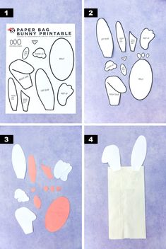 instructions to make bunny ears out of paper