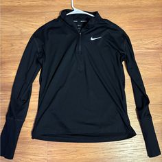 Brand New Never Worn Nike Half-zip Top For Fall, Nike Black Tops For Fall, Nike Pull, Nike Black, Black Nikes, Nike Jacket, Nike Women, Jackets & Coats, Jackets For Women