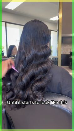 Hollywood Wave #hairtips#curlyhair#wave Dramatic Waves Hair, How To Do Body Wave Curls, Vintage Hollywood Waves Hair, Heatless Hollywood Waves, How To Do Big Waves In Hair, Old Hollywood Hair Long, Mermaid Waves Hairstyles, Soft Waves Long Hair, Hollywood Wave Hair