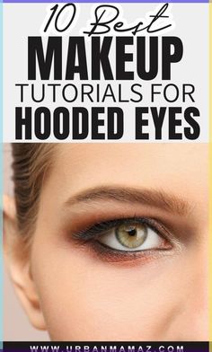 Wondering what is the best makeup for hooded eyes? Here are 10 best makeup tutorials for hooded eyes you should watch! Do I Have Hooded Eyes, Hooded Eye Makeup Tutorial Videos, Dramatic Eye Makeup For Hooded Eyes, Eye Makeup Tutorial Hooded Eyes, Eye Shadow For Hooded Eyes, Makeup For Hooded Eyelids, Hooded Eyes Makeup, Makeup For Hooded Eyes, Hooded Eye Makeup Tutorial