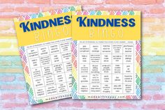 two printable kindnesss for the kids to play with in their classroom or home