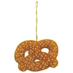 Sudha Pennathur Beaded Pretzel Ornament Travel Systems For Baby, Beadwork Embroidery, Buy Bead, Fall Halloween Decor, Self Tanner, Tennis Necklace, Pumps Flat, Small Accessories, Baby Month By Month