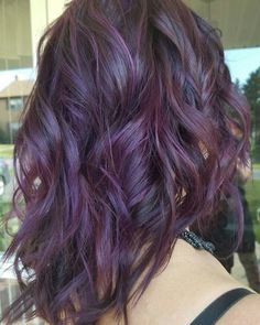 Metallic Hair Color, Cherry Chocolate, Nice Hair, Dye Ideas, Dye Colors, Hair Creations, Haircut And Color, Hair Coloring, Favorite Hairstyles