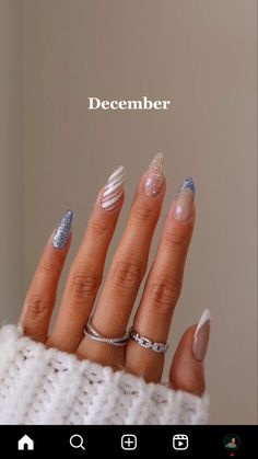 Acrylic Dip Nails, Teen Nails, December Nails, Cow Nails, Stylish Nails Designs, Christmas Gel Nails, Simple Gel Nails, Dope Nail Designs