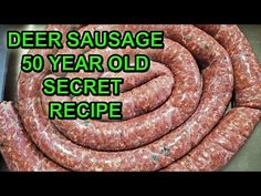 the sausage has been cooked and is ready to be eaten