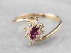 Yellow Gold Sapphire Ring, Gem Ruby, Ring Ruby, Diamond Halo Ring, Ruby Engagement Ring, Cameo Ring, Star Ruby, Ruby Jewelry, July Birthstone