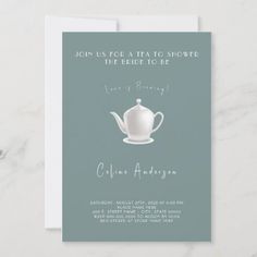 $2.09 | Love is Brewing Tea Invitation Bridal Shower | Bridal Shower Invitations | bridal shower, wedding shower, couples shower, bridal shower game, wedding shower game, engagement, bridal, bride, minimalist, modern Game Wedding, Wedding Shower Games, Couple Shower, Place Names, Brewing Tea, Bridal Shower Games, Minimalist Modern, Wedding Shower