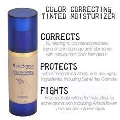 Makesense Color Correcting Tinted Moisturizer Enjoy Sheer Coverage, That Helps To Perfect Skin Tone And Protect Skin All In One, Unique Product. Suitable For All Skin Types Sheer To Medium Natural Coverage Helps Nourish, Protect And Moisturize Skin *Colors Fair Light Light-Medium Medium Medium-Deep Deep Senegence Foundation, Green Concealer, Perfect Skin Tone, Color Correcting, Lipstick Stain, Oil Free Moisturizers