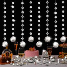 PRICES MAY VARY. Multiple Applicable Occasions: these little disco ball ornaments can be applied to adorn festivals and celebrations such as disco music themed parties, birthdays, graduations, engagements, weddings, and school dances, creating a pleasant and lively atmosphere and creating lasting memories Livening up the Atmosphere: our silver mirror ball ornaments are decorated with classic disco ball design, with mirror tiles around the spheres, giving out bright and dazzling reflections like Disco Dance Party Decorations, Disco Party Diy Decorations, Retro Sweet 16, Disco Party Decorations Ideas, Disco Ball Decor Party, Disco Christmas Decorations, New Years Eve Decorations Ideas, Disco Glam Party Decorations, Adult Christmas Party Decorations