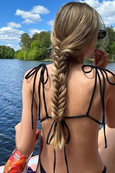 Fishtail Braid Hairstyles, Sport Hair, Sporty Hairstyles, Braid Hairstyles, Easy Hairstyles For Long Hair