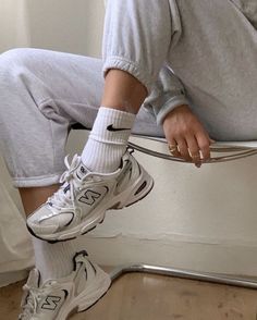 Trending: New Balance Sneakers | Fashion Cognoscente Urban Outfitters Outfit, Kim Kardashian Outfits, Kardashian Outfit, Urban Outfitters Clothes, Hadid Style, Hype Shoes, Aesthetic Shoes, New Balance Sneakers, Dior Shoes