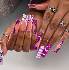 Acrylic Nail Designs Long Square, Nail Designs Long Square, Fall Halloween Nails, Nail Video, Acrylic Nail Set, Nail Goals, Nails Coffin Short, Nails Design With Rhinestones, Pretty Shoes Sneakers