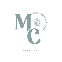 the logo for mery cake