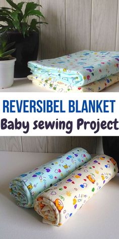 the reversible blanket baby sewing project