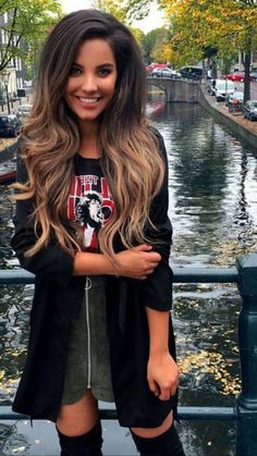 Super Long Hair, New Hair Colors, Dream Hair, Brunette Hair, Brunette Hair Color, Ombre Hair, Balayage Hair, Hair Highlights, New Hair