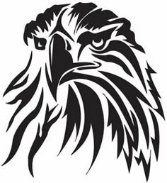 Silhouette Arte, Hawk Tattoo, Tier Tattoo, Eagle Drawing, Marquesan Tattoos, Animal Stencil, Eagle Tattoos, Eagle Art, Eagle Tattoo