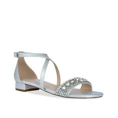 Paradox London-Elyse Sandal Kick your elegant look up a notch donning the water-resistant Elyse sandal from Paradox London. Strappy upper with gleaming embellishments highlights this buckle strap sandal finished off with a low block heel. Trending Handbags, Buckle Heels, Heels Collection, Backpack Brands, Buckled Heels, Shoe Boot Sandals, Low Block Heels, Ladies Of London, Ankle Strap Heels