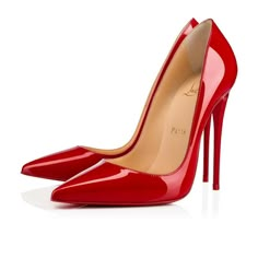 Red Louboutin Heels, Red Stilettos