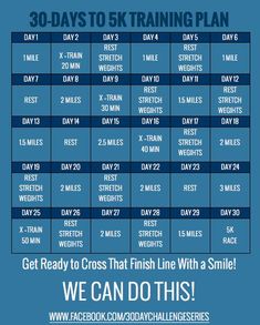 the 30 days to cross training plan