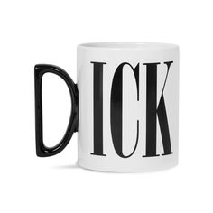 "d" Ick Mug The Letter D, Funny Cups, Printed Mug, Letter D, Unique Products, Cold Beverages, Funny Mugs, Funny Images