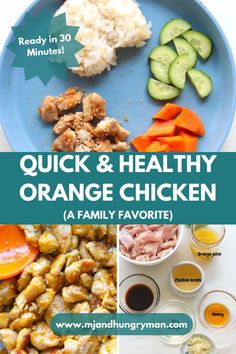 quick and healthy orange chicken recipe for family favorites