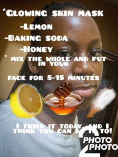 Baking Soda And Honey, Face Mask At Home, Baking Soda Face Mask, Mask At Home, Baking Soda Face, Under Eye Circles, Best Baking, Nutrition Drinks & Shakes, Blackheads On Nose