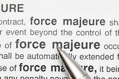 a pen sitting on top of a piece of paper with the word force written in it