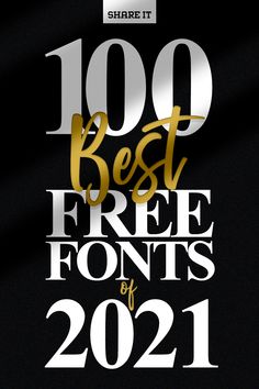 100 Best Free Fonts
Download Now: https://graphicdesignjunction.com/2021/12/100-best-free-fonts-of-2021/

#freefonts
#BestOf2021
#bestfonts
#typography
#lettering
#scriptfont Kid Fonts Free, Font Websites, Elegant Fonts Free, Bold Fonts Free, Brush Fonts Free, Free Font Websites, Best Free Script Fonts, Modern Fonts Free, Gift For New Year